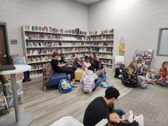 Elementary reading buddies program