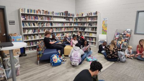 Elementary reading buddies program
